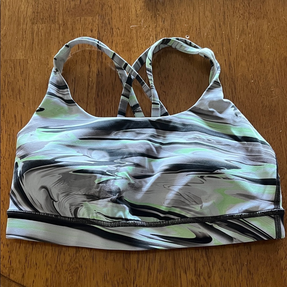 Lululemon Energy Swirl Print Sports Bra